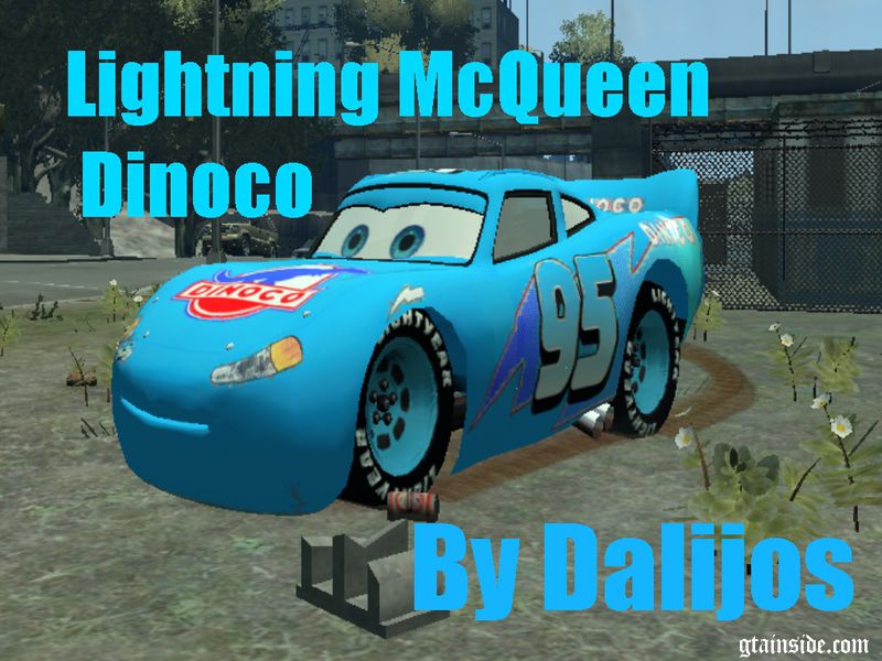 Gta 4 discount lightning mcqueen mod